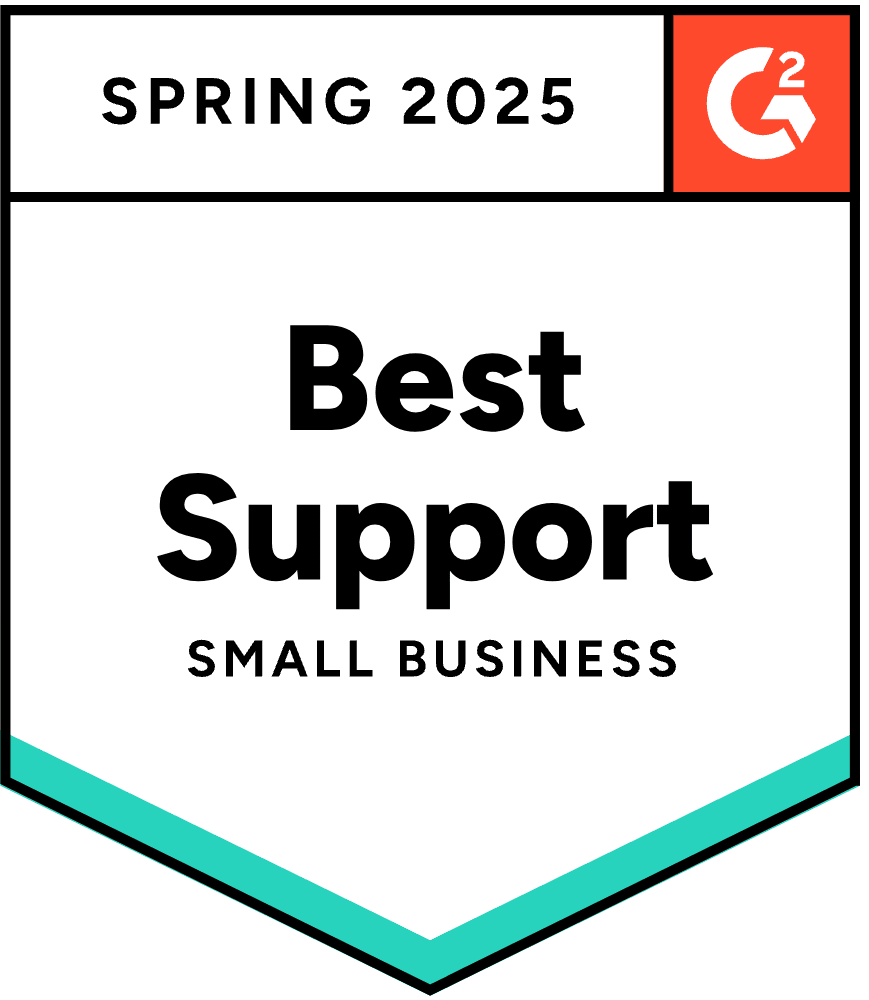 ZeroBounce has become a Small Business Best Support for G2 for the Spring of 2025 as the email verifier.