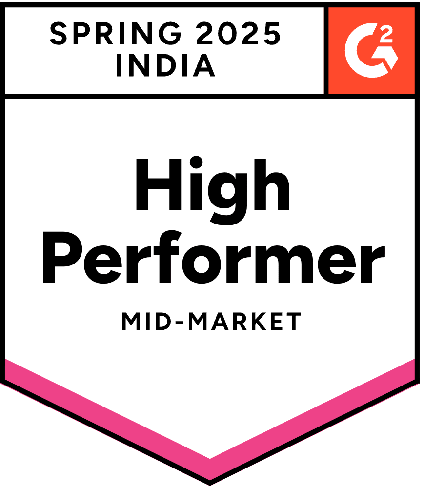 ZeroBounce has become a Mid-Market High Performer in India for G2 for the Spring of 2025 as the email verifier.