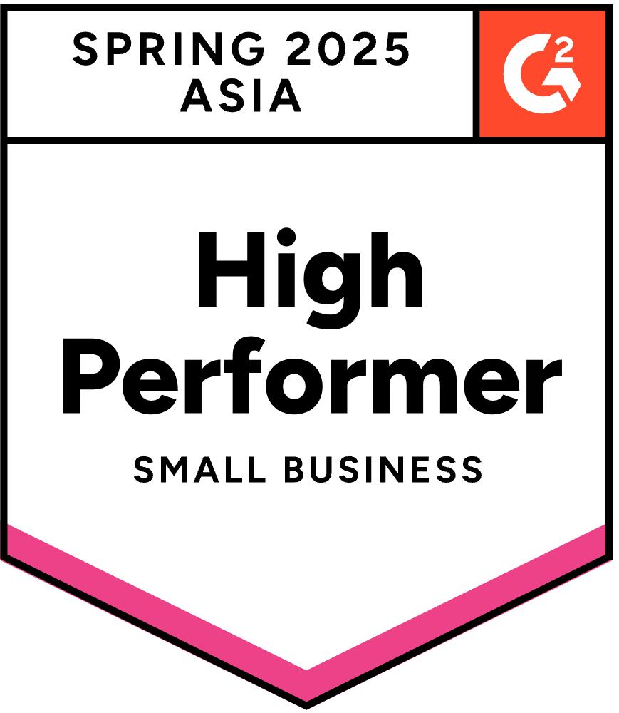 ZeroBounce is a Small Business High Performer in Asia in the Email Verification category with G2 for the Spring of 2025.