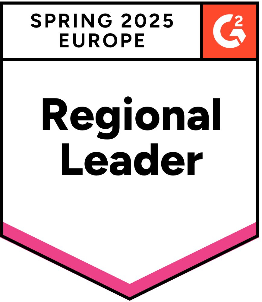 ZeroBounce is Leader in Europe in the Email Verification category with G2 for the Spring of 2025.