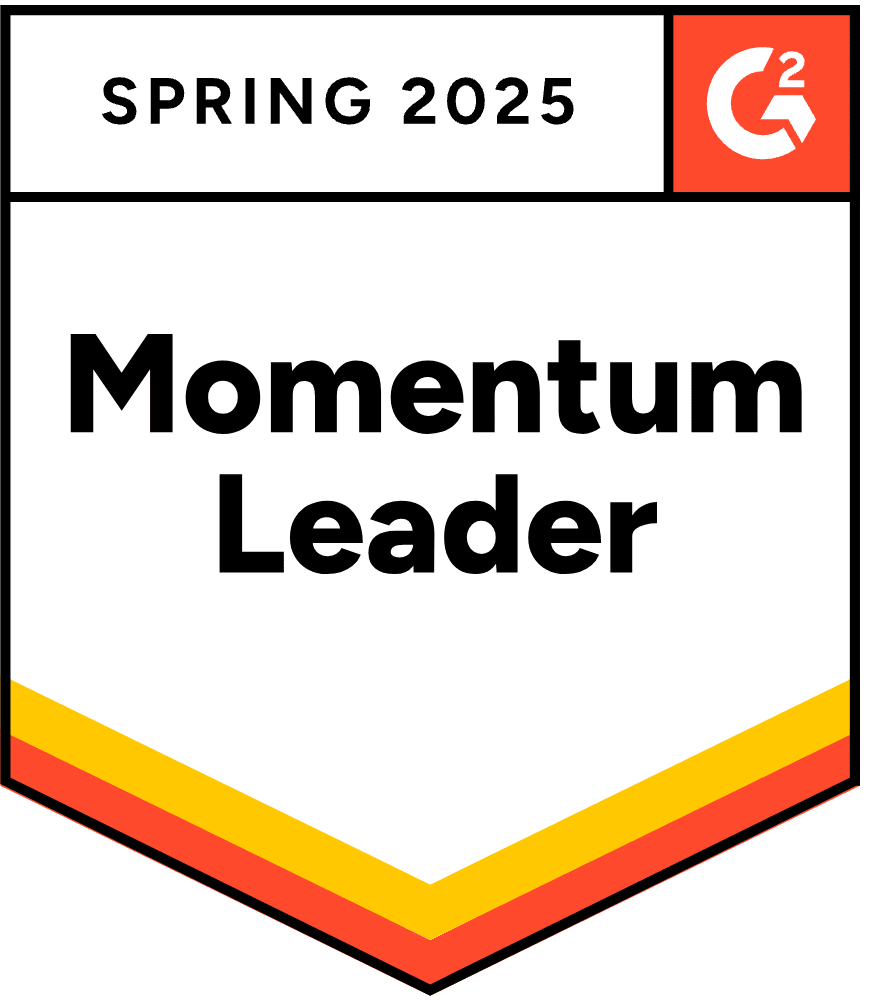 ZeroBounce is a Momentum Leader in the Email Verification category with G2 for the Spring of 2025.